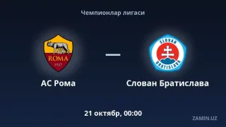 Roma va Slovan bahsi: tarkiblar va jonli matnli translyatsiya