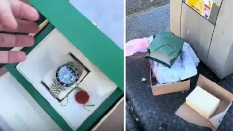 Fransiyada chiqindi qutisi yonidan qimmatbaho Rolex soati topildi