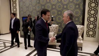 Shavkat Mirziyoyev AQSH Davlat kotibi Marko Rubiuni qabul qildi