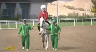 Gurbanguli Berdimuhammedov ot sporti musobaqasida yana g‘olib bo‘ldi
