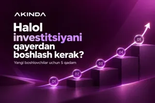 Halol investitsiyani qayerdan boshlash kerak: yangi boshlovchilar uchun 5 qadam