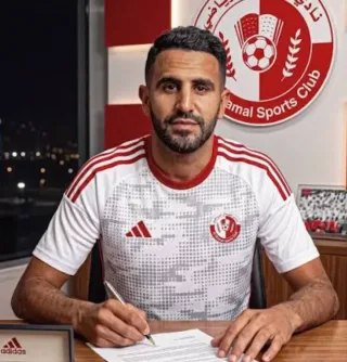 Riyod Mahrez Qatarning Ash-Shamal klubi bilan shartnoma imzoladi