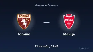 Torino va Monsa jamoalari o‘rtasidagi bahs tarkiblari e’lon qilindi