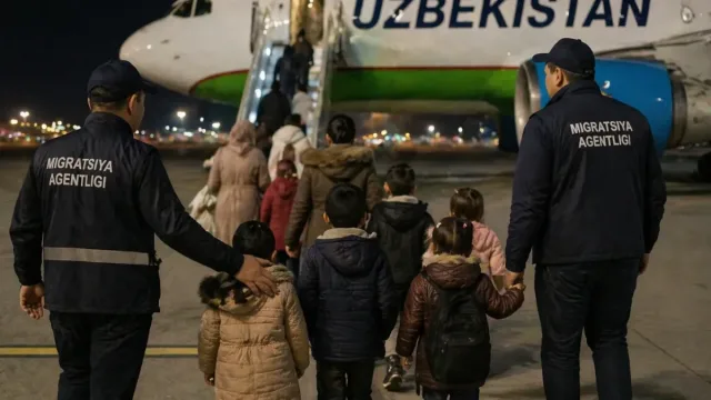 Rossiyada og'ir ahvolda qolgan yetti bola O'zbekistonga qaytarildi