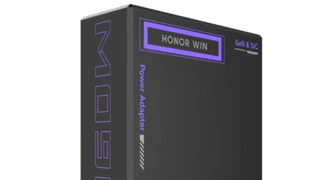 Honor noutbuklar uchun 360 vattli ixcham quvvatlagich taqdim etdi