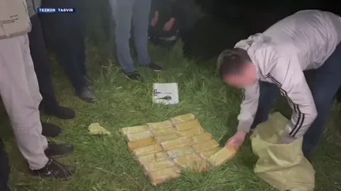 Marg‘ilonda 25 kg gashish moddasini qabul qilgan shaxs ushlandi