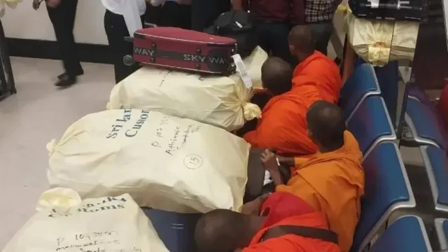 Shri-Lankada narkotik kontrabandasida gumonlangan 22 nafar rohib ushlandi
