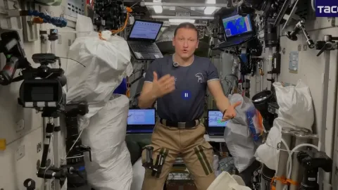 Kosmonavtlar Progress MS-34 kemasidan yangi yuklarni qabul qildi