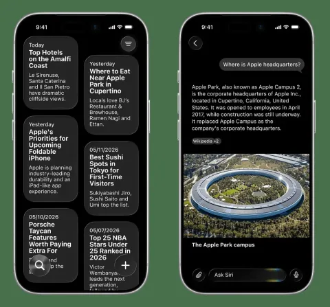 Apple suniy intellekt yordamida yangi Siri imkoniyatlarini taqdim etadi