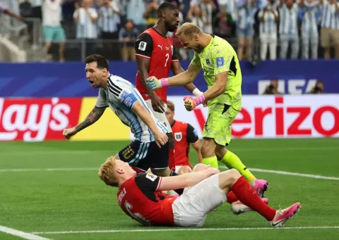 Lionel Messi jahon chempionatidagi navbatdagi gollarini rasmiylashtirdi