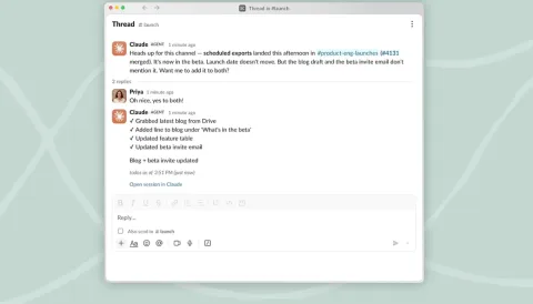 Anthropic Slack messenjeri uchun yangi Claude Tag agentini taqdim etdi