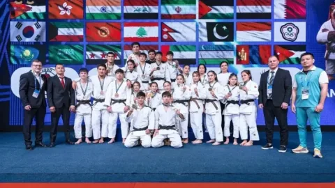 O‘zbekistonlik dzyudochilar Osiyo chempionatida umumjamoa hisobida g‘olib bo‘ldi