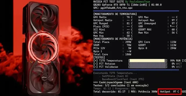 NVIDIA RTX 50 video kartalaridagi yashirin harorat datchigi ishga tushirildi