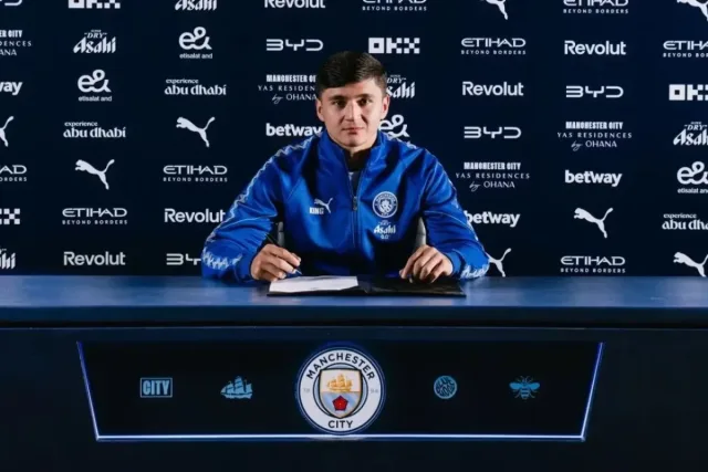 Manchester Siti Abduqodir Husanov bilan shartnomani 2031 yilgacha uzaytirdi