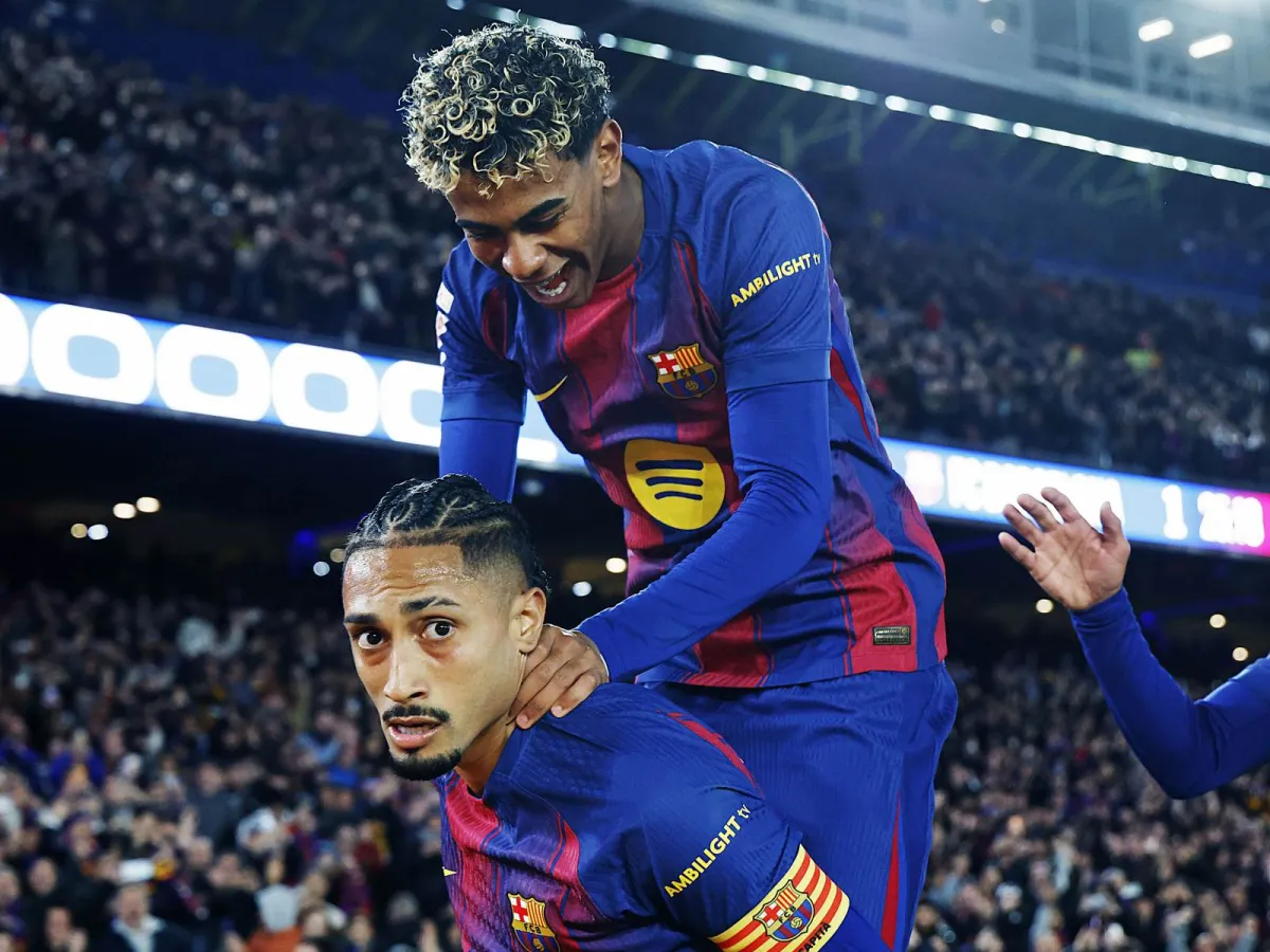 "Barselona" Chempionlar ligasidan chiqqanidan keyin Rafinya Lamin Yamalni qo'llab-quvvatladi