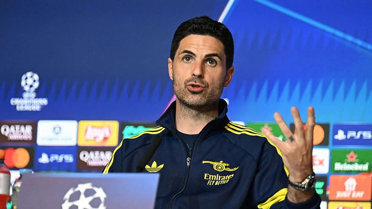Arteta "Atletiko"ga qarshi o'yindagi penaltisiz qarorga norozilik bildirdi