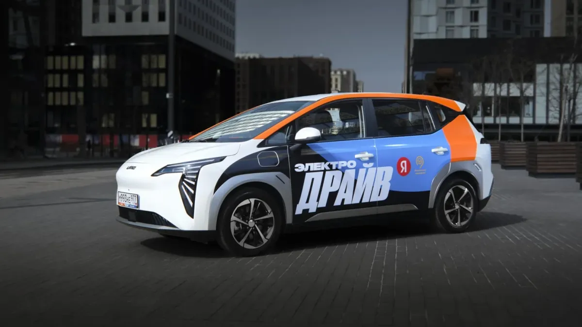 Yandex Drive avtoparkiga 120 ta yangi elektromobil qo'shildi