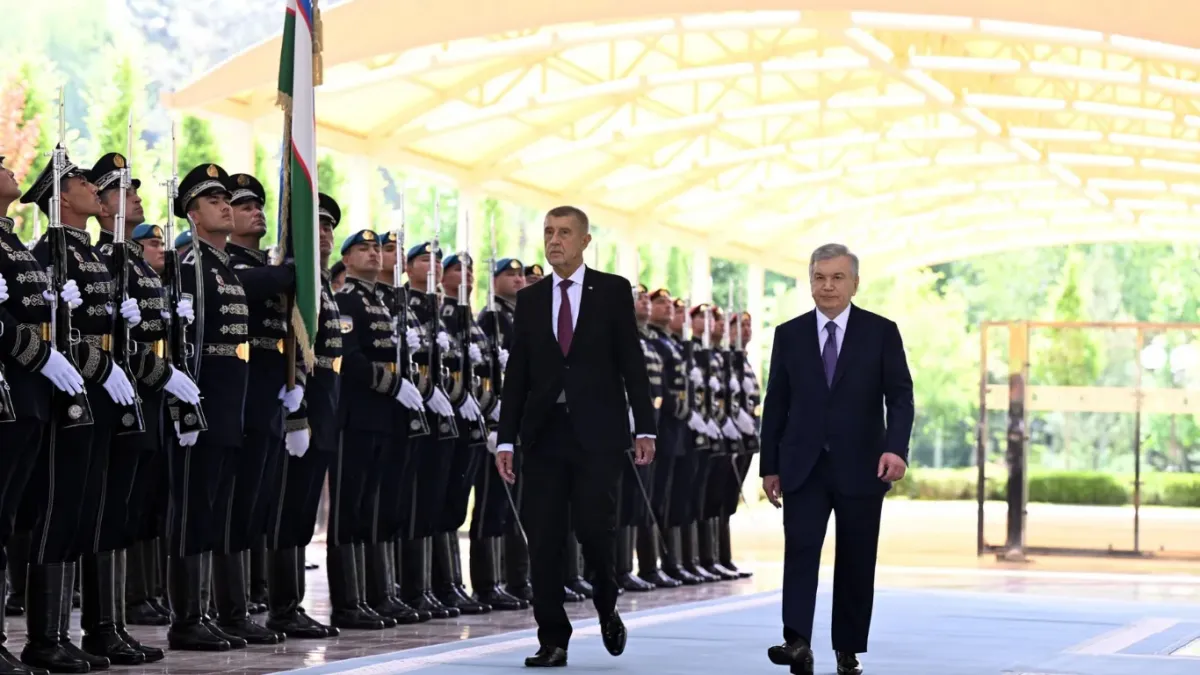 Mirziyoyev va Chexiya bosh vaziri Babish hamkorlikni kengaytirishni kelishib oldi