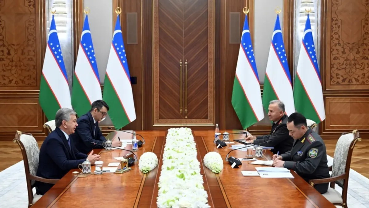 Mirziyoyev Turkiya bilan harbiy hamkorlikni kengaytirish masalalarini muhokama qildi