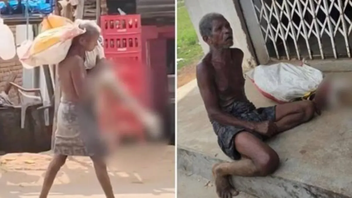 Hindistonda erkak opasining pulini olish uchun uning jasadini bankka olib keldi