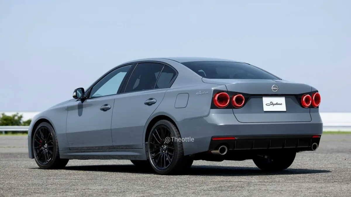 Nissan yangi avlod Skyline sedanini taqdim etishga tayyorlanmoqda