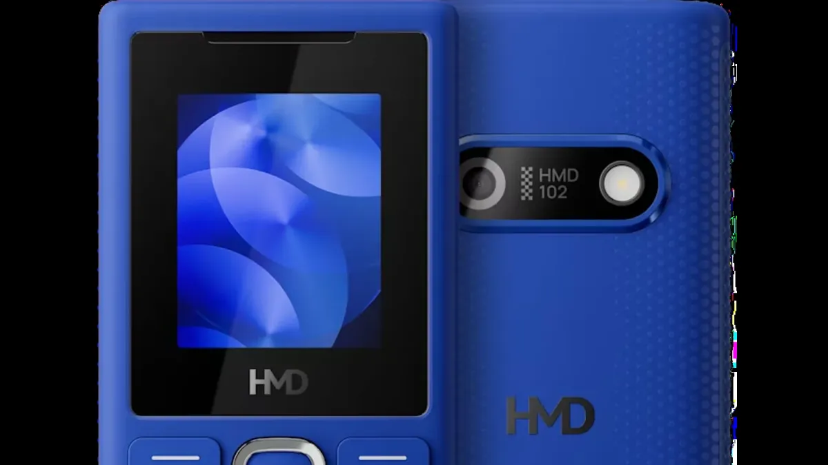 HMD 102 2G tugmachali telefonining texnik xususiyatlari e'lon qilindi
