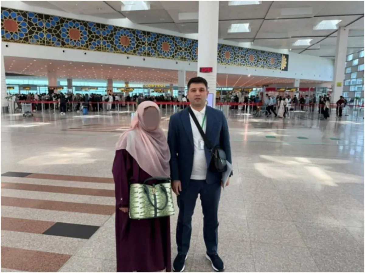 Pokistonda 19 yil qolib ketgan o'zbekistonlik ayol vatanga qaytarildi
