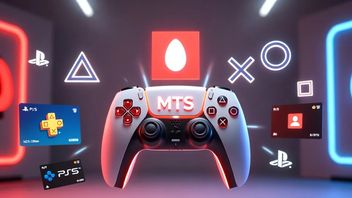 MTS foydalanuvchilarga PlayStation akkauntlari va obunalarini sotishni boshladi