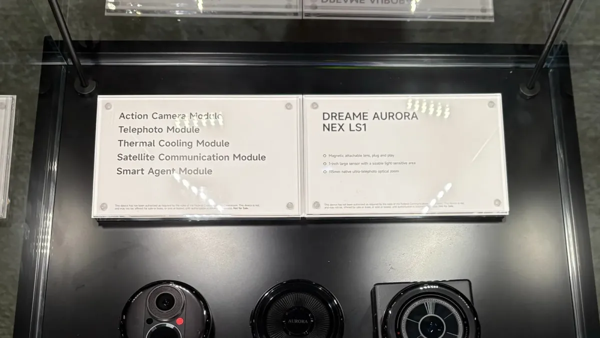Dreame kamerasiz modulli smartfon prototipini taqdim etdi