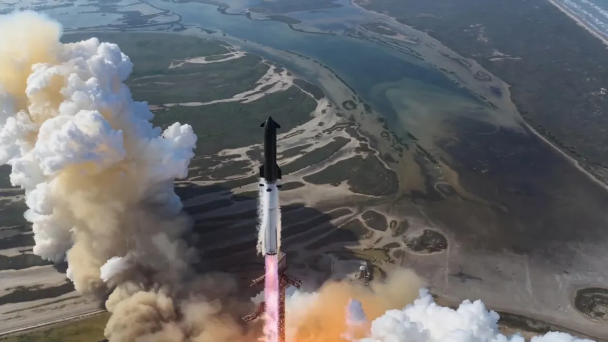 SpaceX Starship sinov parvozining yangi dron kadrlari e’lon qilindi