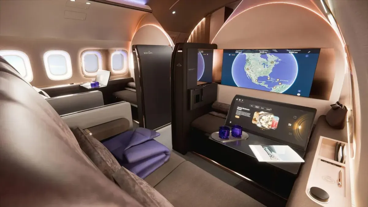 BMW va Lufthansa Technik Boeing 737 uchun lyuks salon taqdim etdi