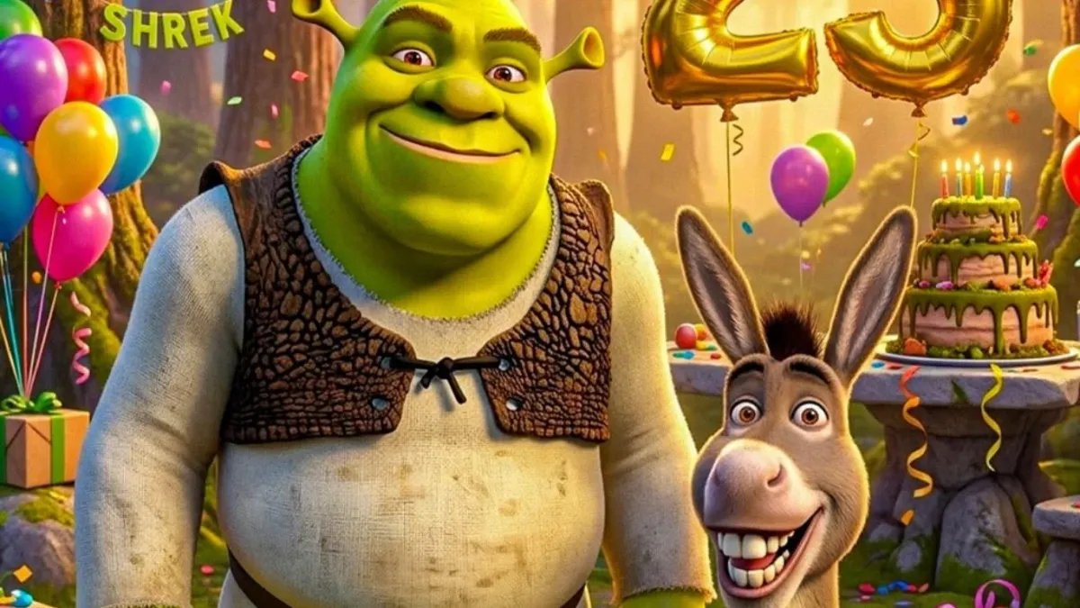 Mashhur Shrek multfilmi o‘zining yigirma besh yillik yubileyini nishonlamoqda