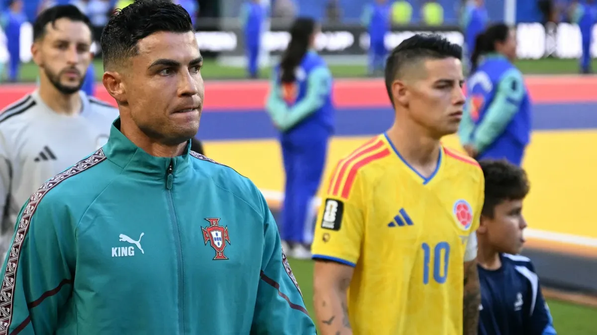 Jeyms Rodriges Krishtianu Ronalduning jismoniy holatiga yuqori baho berdi