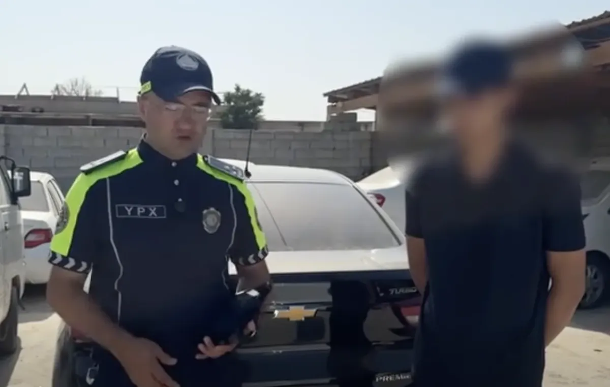 Termizda piyodalarni xavf ostiga qo‘ygan haydovchi qonuniy jazolandi