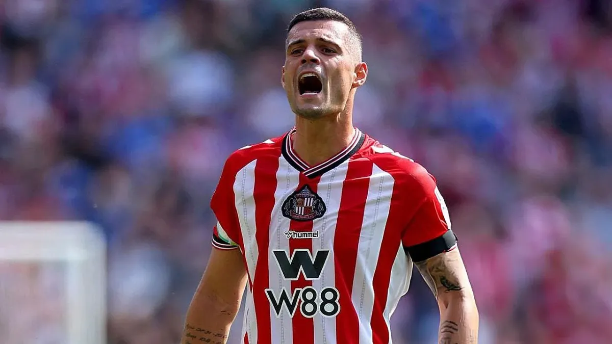 Sanderlend Chelsi klubining Granit Xhaka bo'yicha taklifini rad etdi