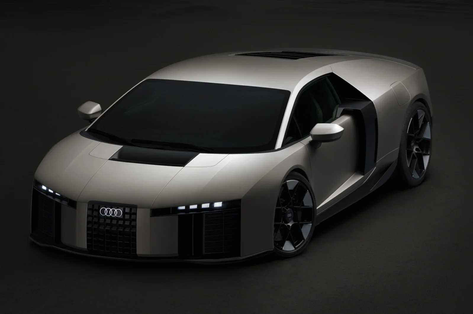 Audi R8 o‘rnini egallovchi yangi V8 gibrid superkari taqdim etildi
