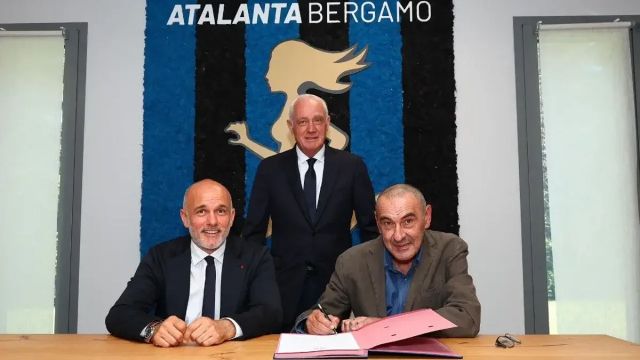 Mauritsio Sarri Atalanta klubining yangi bosh murabbiyi etib tayinlandi
