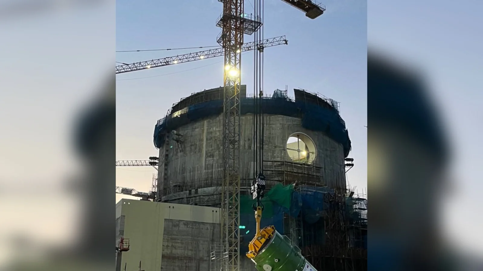 Kudankulam AESning beshinchi energoblokiga reaktor korpusi o‘rnatildi