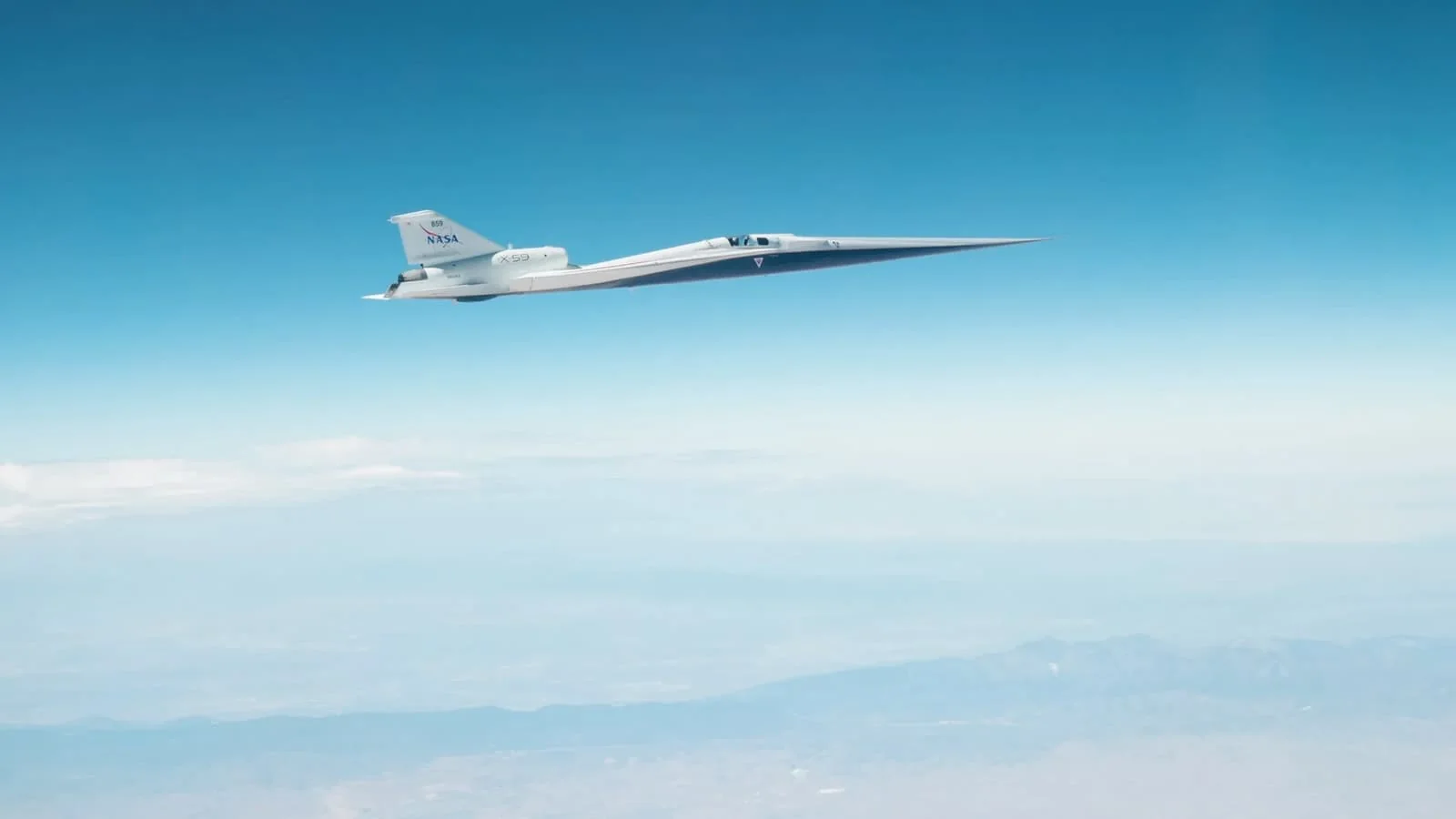 NASA tovushdan tez uchuvchi X-59 samolyotini sinovdan o‘tkazdi