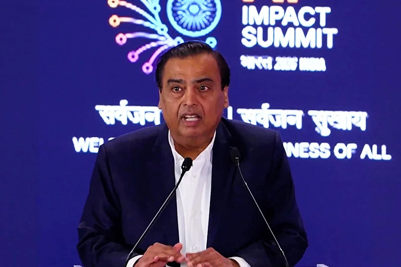 Mukesh Ambani Hindistonni sunʼiy intellekt markaziga aylantirmoqchi