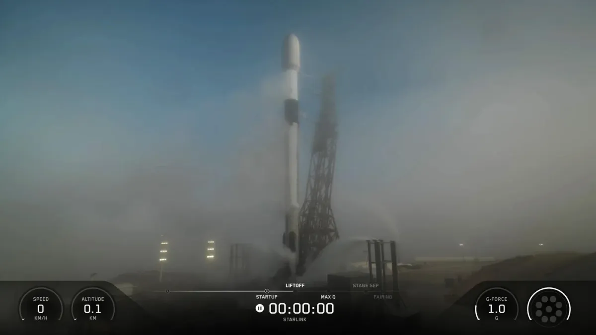 SpaceX Falcon 9 raketasining parvozi so‘nggi soniyalarda to‘xtatildi