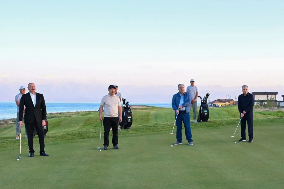 Issiqko‘lda ilk xalqaro golf klubi tantanali ravishda ochildi