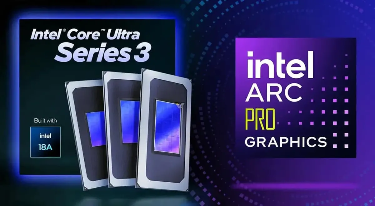 Intel Panther Lake grafik imkoniyatlarini sezilarli darajada oshirdi
