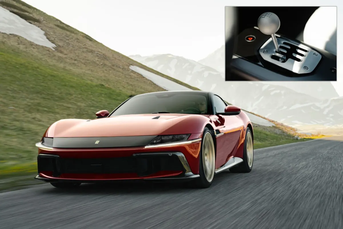 Ferrari o‘n to‘rt yillik tanaffusdan so‘ng mexanik uzatmalar qutisini qaytardi