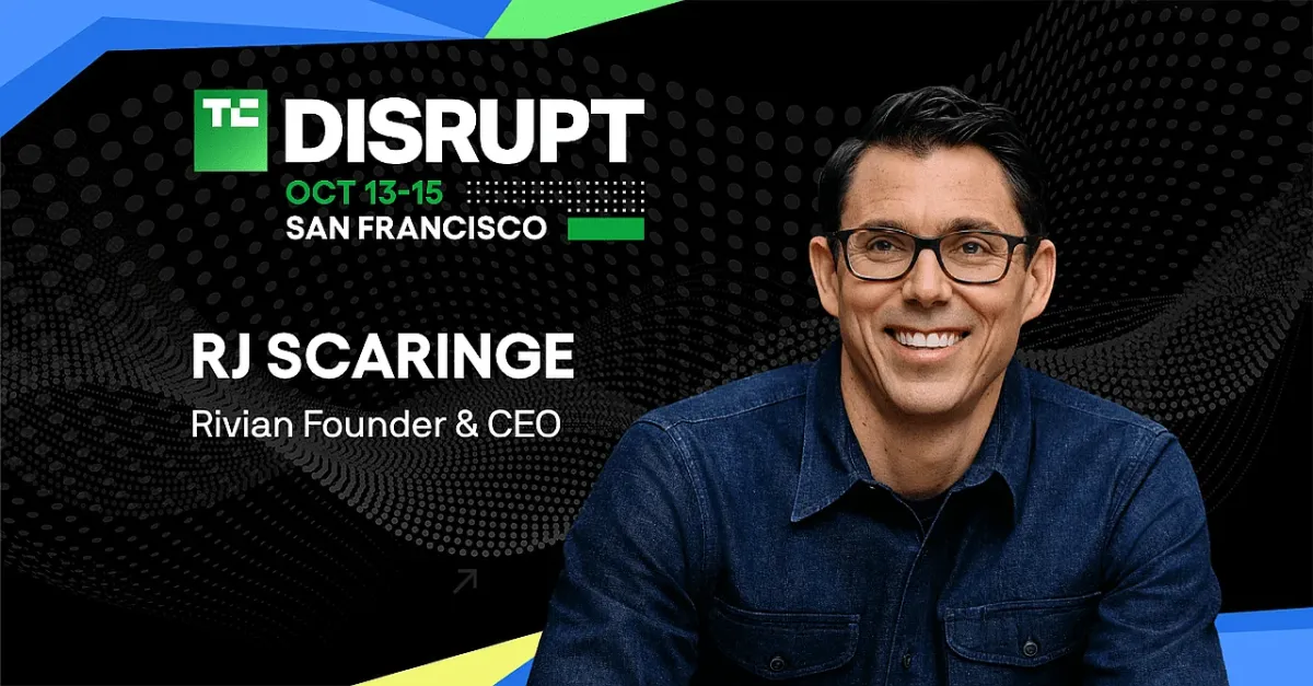 Rivian rahbari TechCrunch Disrupt tadbirida elektromobillar ishlab chiqarishni muhokama qiladi