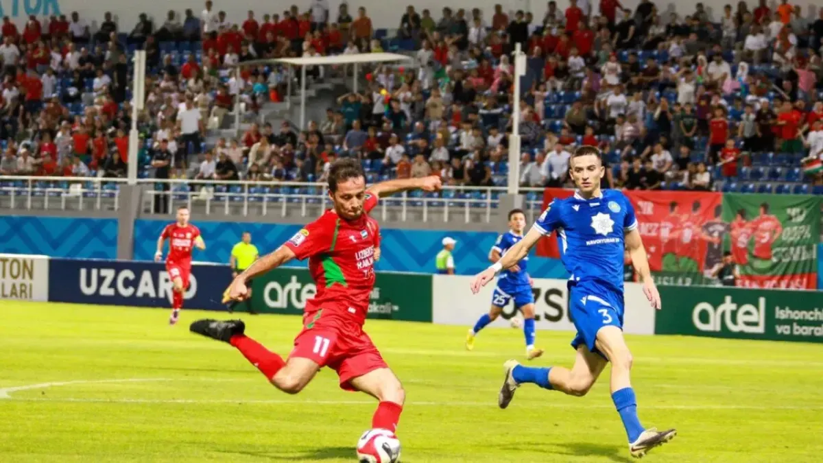 Lokomotiv Toshkentda Dinamo ustidan irodali g‘alabaga erishdi