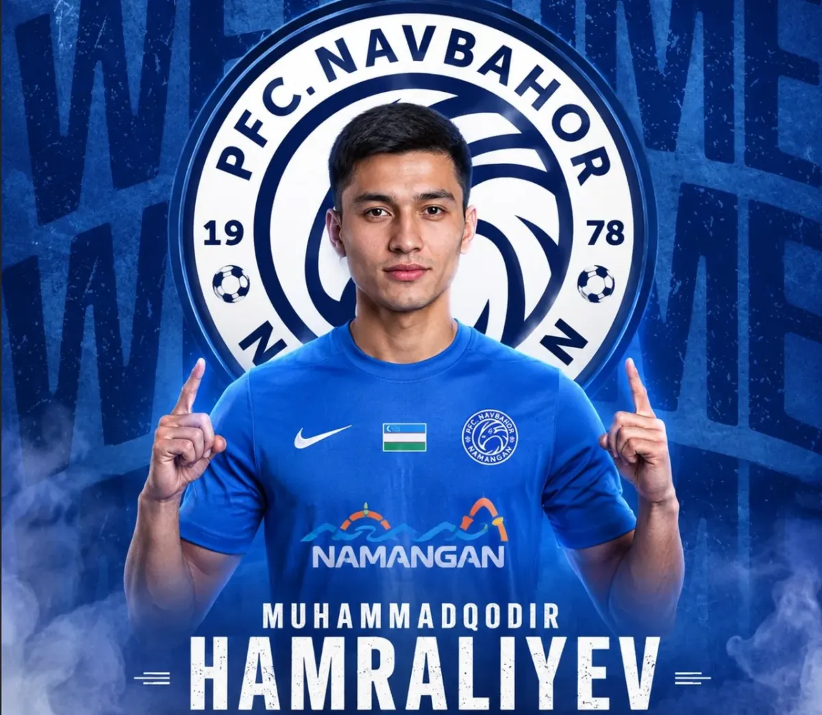Muhammadqodir Hamraliyev Navbahor klubi bilan shartnoma imzoladi