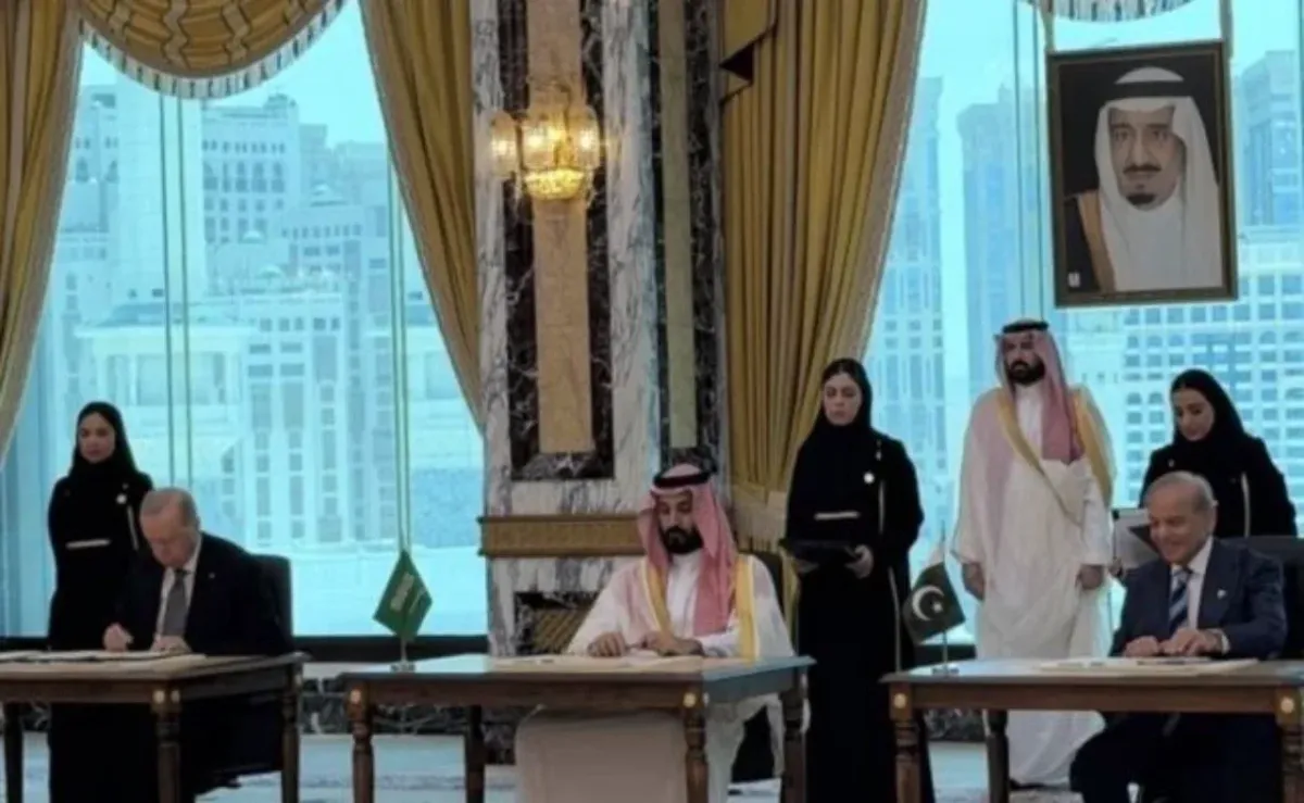 Turkiya, Saudiya va Pokiston o‘rtasida yangi mudofaa ittifoqi tuzildi