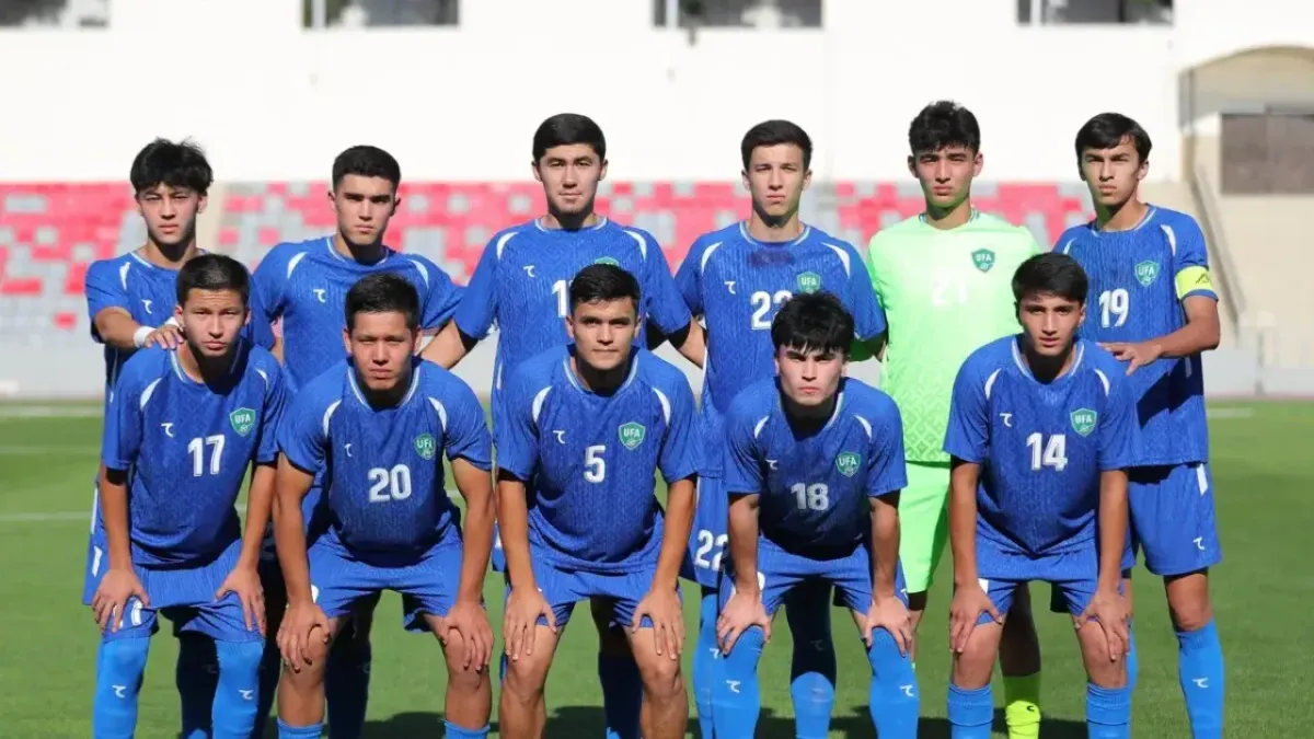 O‘zbekiston U-20 terma jamoasi Janubiy Koreya bilan kuch sinashadi
