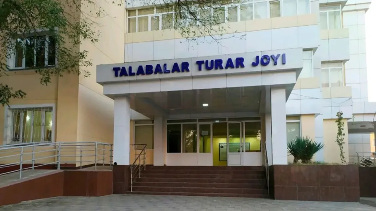 Birinchi kurs talabalari uchun yotoqxonaga ariza topshirish boshlandi
